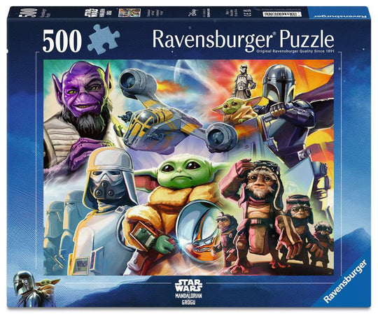 THE MANDALORIAN AND GROGU - Puzzle 500P