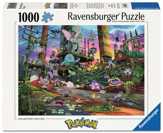 POKEMON - Jolteon & Reclaimed Power Plant - Puzzle 1000P
