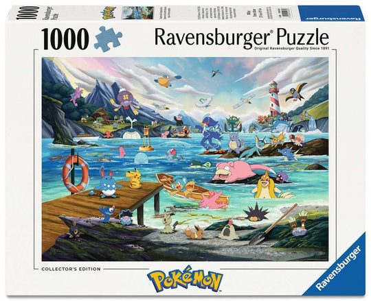 POKEMON - Vaporeon & Temperate Marine - Puzzle 1000P
