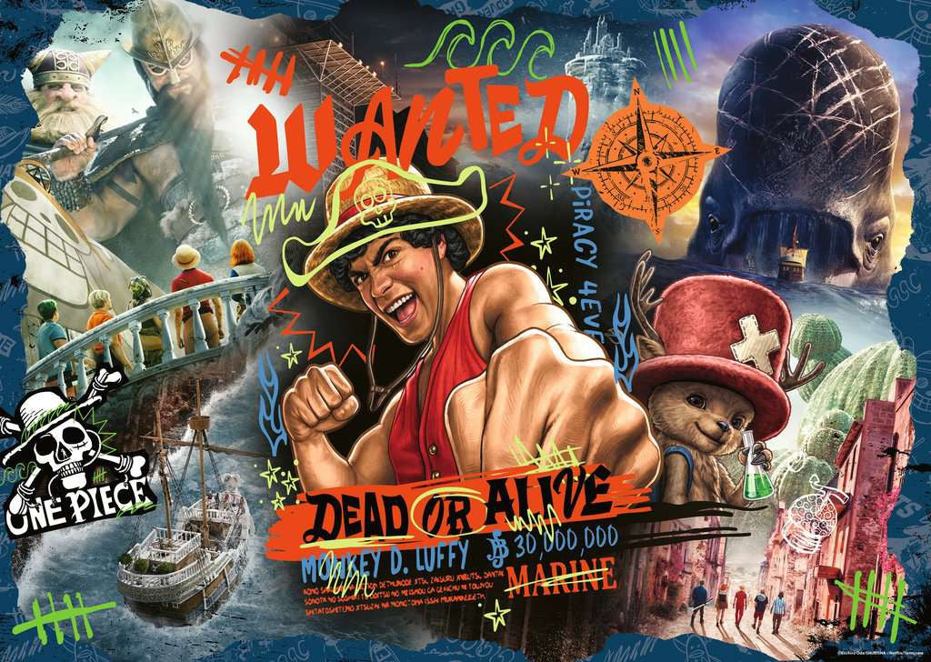ONE PIECE NETFLIX - Adventure Awaits - Puzzle 1000P