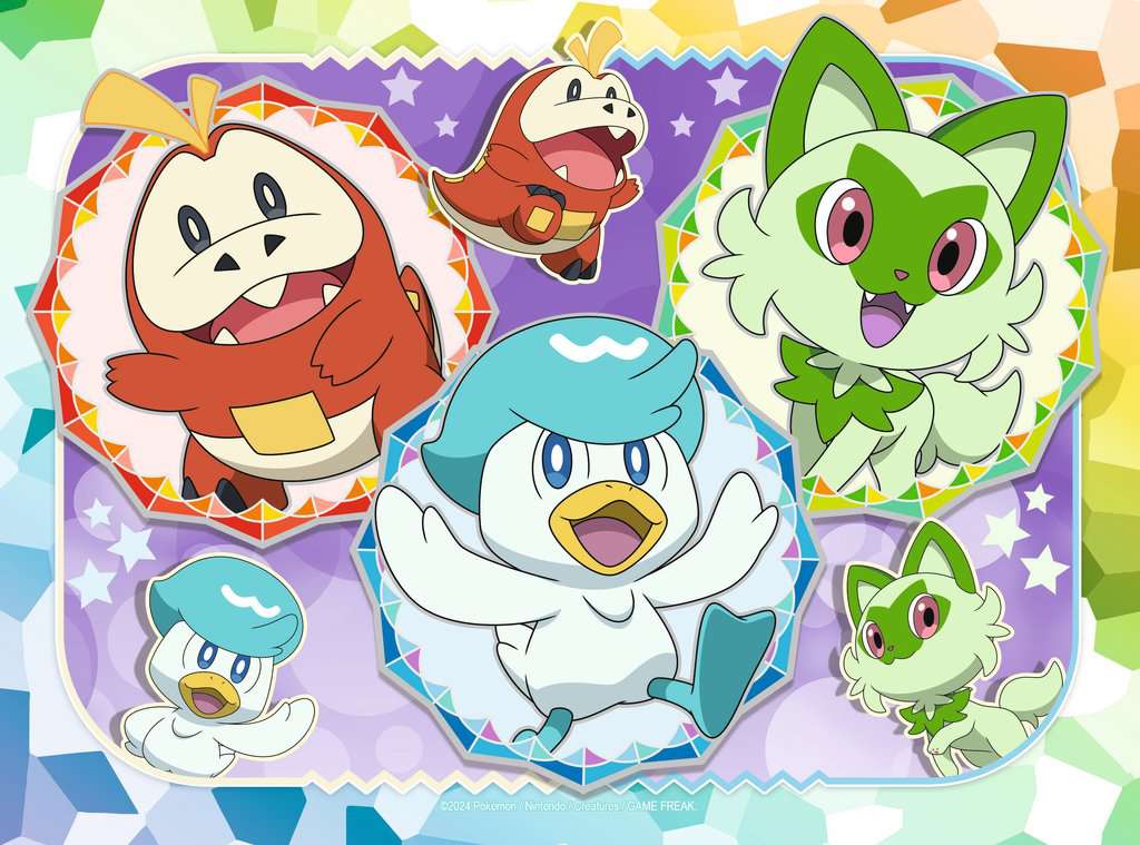 POKEMON - 4 Puzzle 12/16/20/24P