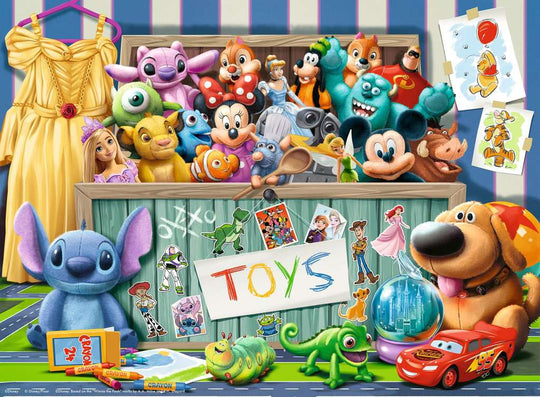 DISNEY - The magic toy box - Puzzle 100P