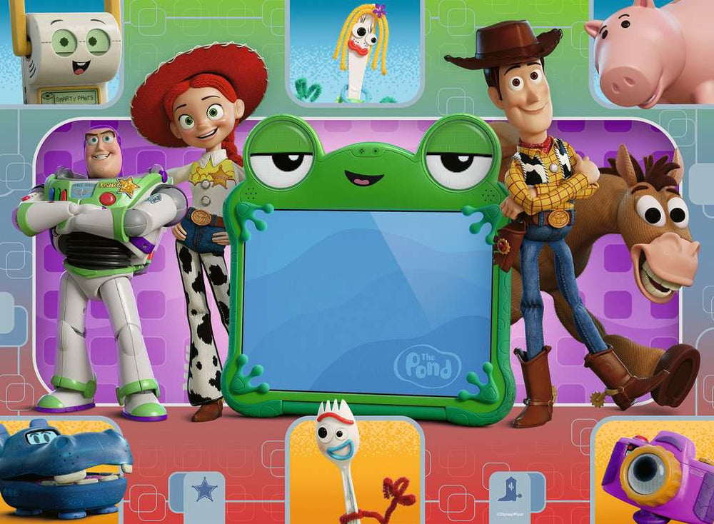 TOY STORY 5 - At the same level - Puzzle 100P XXL