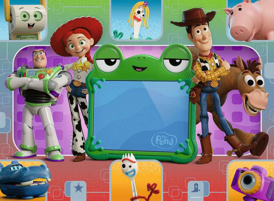 TOY STORY 5 - At the same level - Puzzle 100P XXL