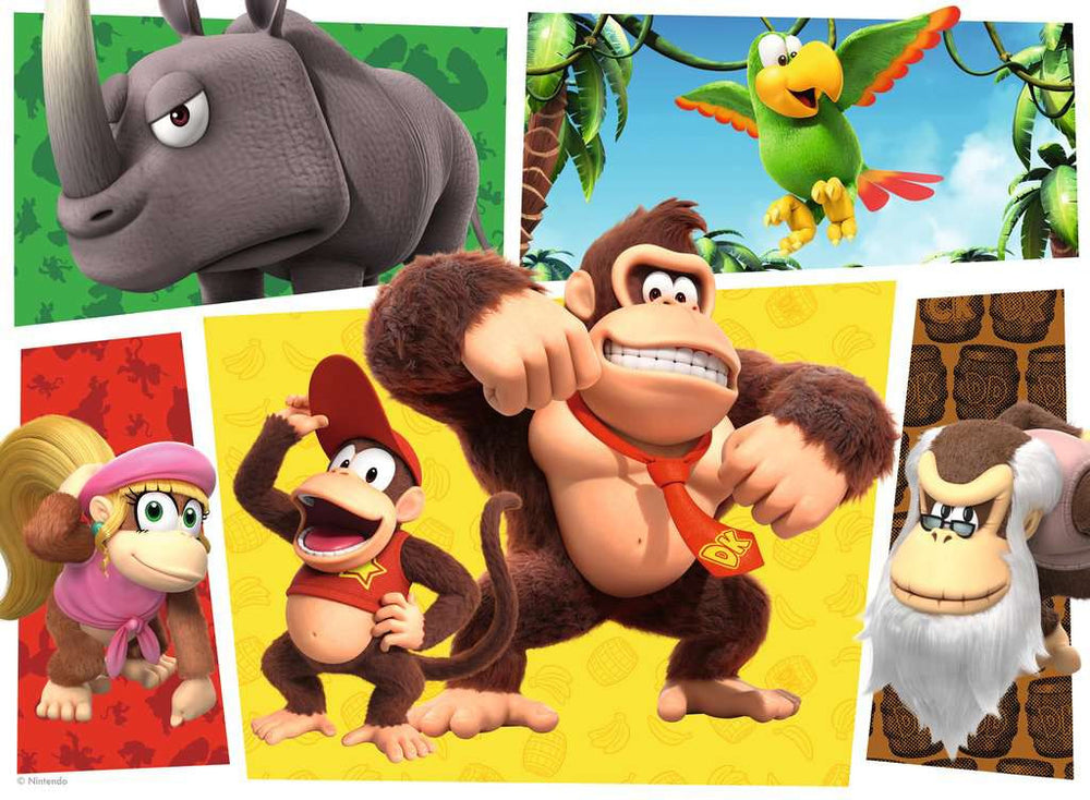 DONKEY KONG - The monkeys are on the loose! - Puzzle 100P XXL