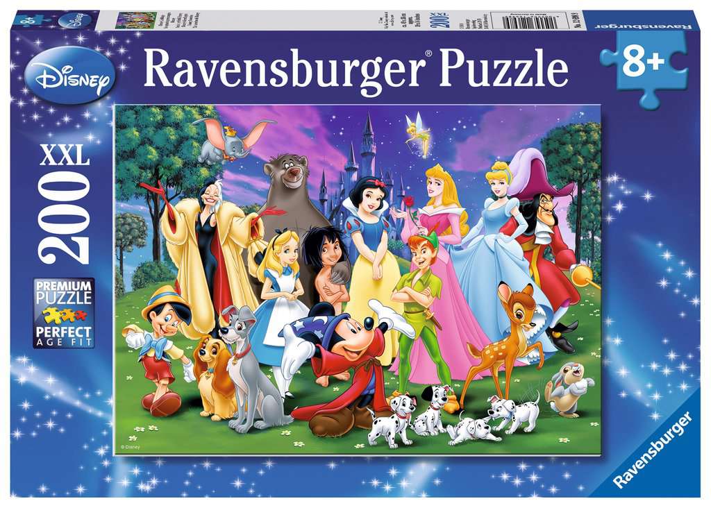 DISNEY - Puzzle 200P XXL