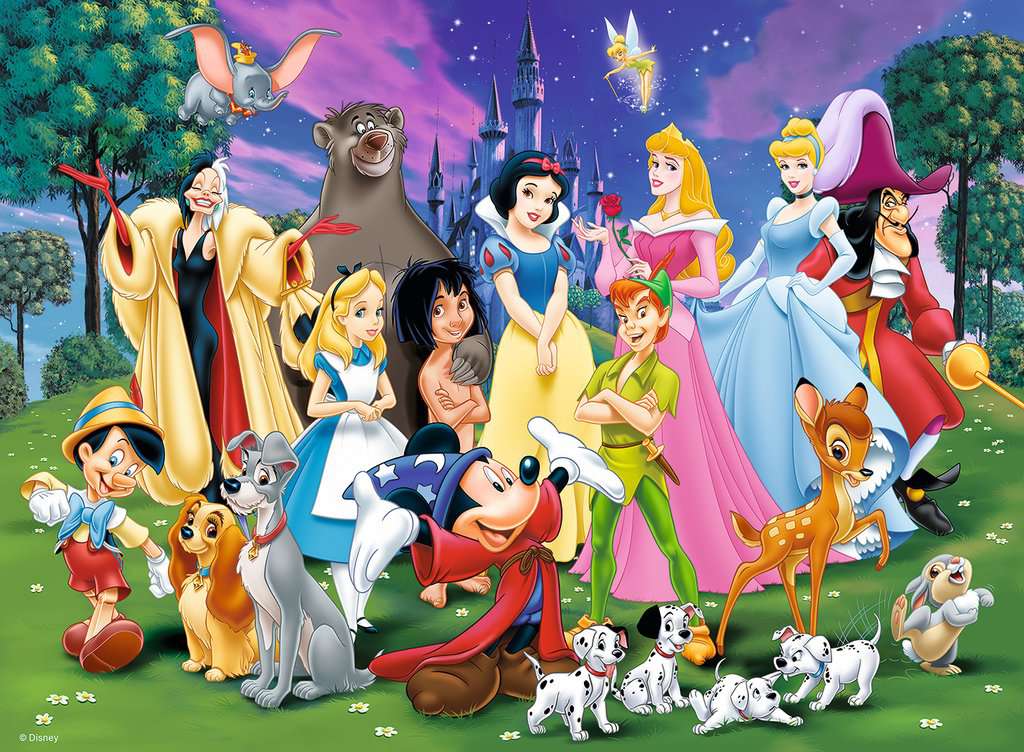 DISNEY - Puzzle 200P XXL