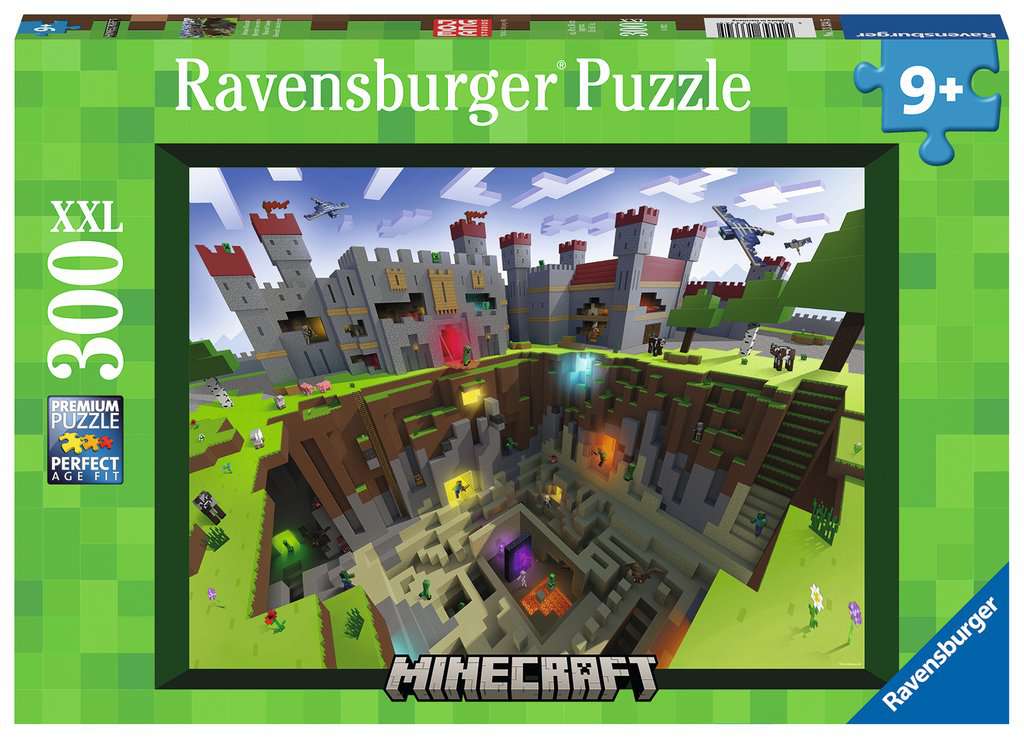 MINECRAFT - Minecraft diecut - Puzzle 300P XXL