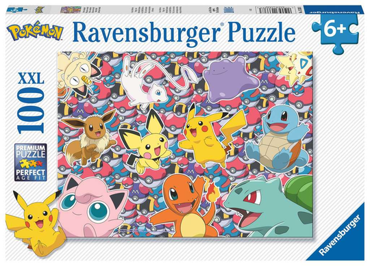POKEMON - Puzzle 100P XXL - Ready for the Battle