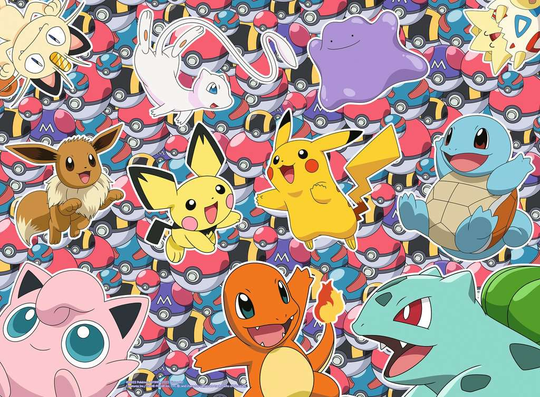 POKEMON - Puzzle 100P XXL - Ready for the Battle