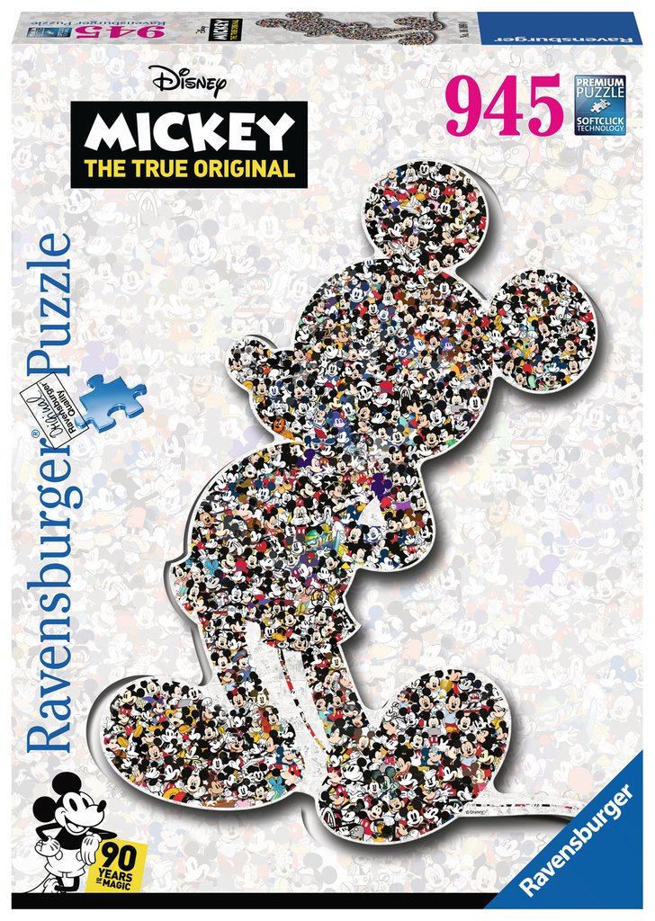 DISNEY - Puzzle 940P - Shaped Mickey