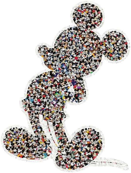 DISNEY - Puzzle 940P - Shaped Mickey