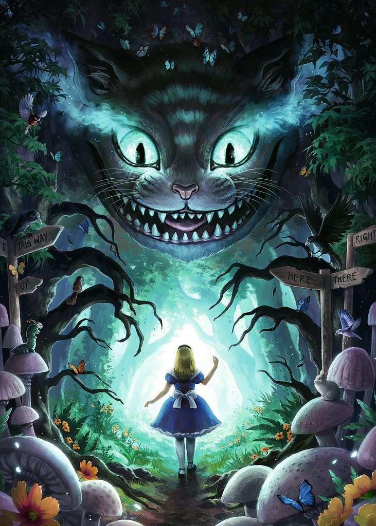 DISNEY - Les aventures d'Alice - Puzzle 1000P