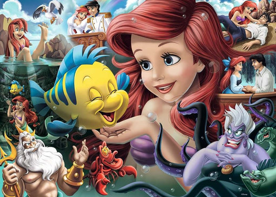 DISNEY PRINCESS - Puzzle Collector's Edition 1000P -The Little Mermaid