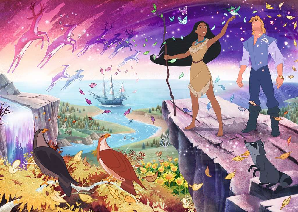 DISNEY - Pocahontas - Puzzle 1000P Collector's Edition