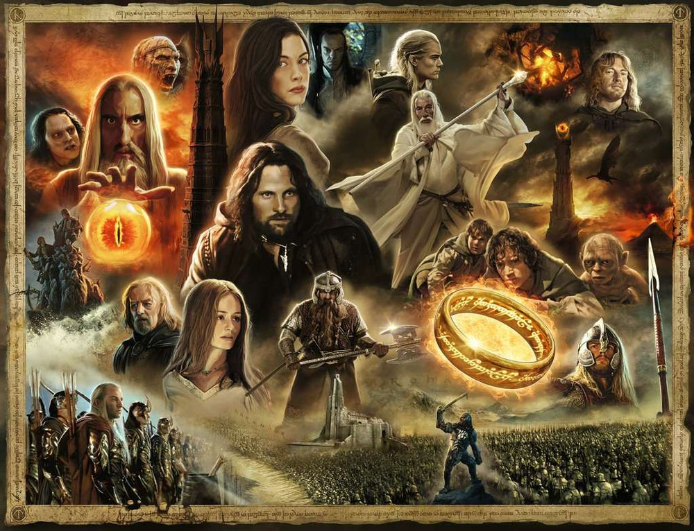 LORD OF THE RINGS - Puzzle 2000P - The Two Towers