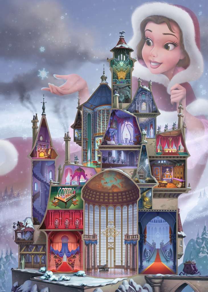 DISNEY CASTLE - Belle - Puzzle 1000pcs