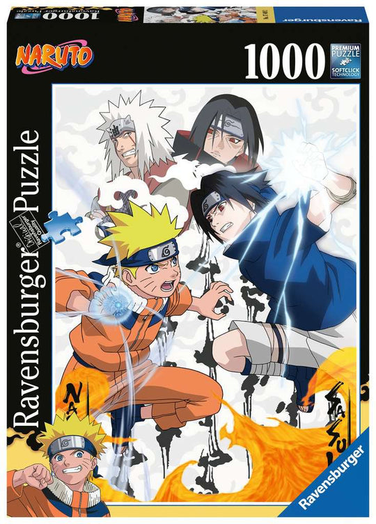 NARUTO - Naruto vs Sasuke - Puzzle 1000P