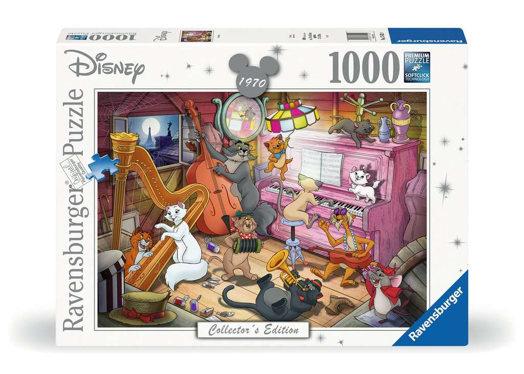 DISNEY - Puzzle Collector's Edition 1000P - The Aristocats