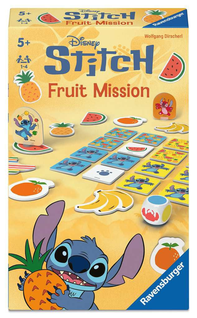 DISNEY - Stitch - Fruit Mission - Bring Along Game