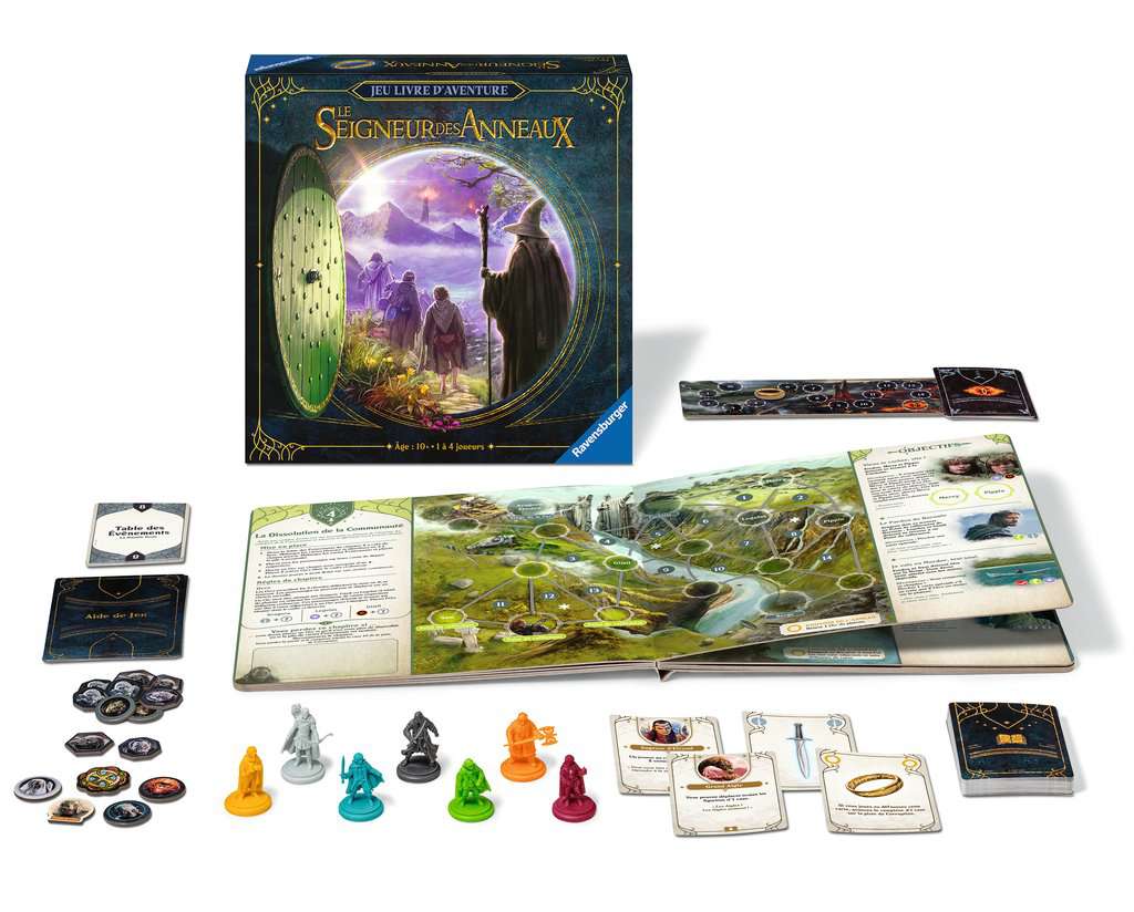 LORD OF THE RINGS - Adventure Book Game (FR Only)