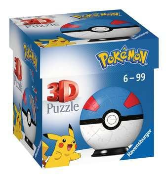 POKEMON - Puzzle 3D - Super Ball 54p