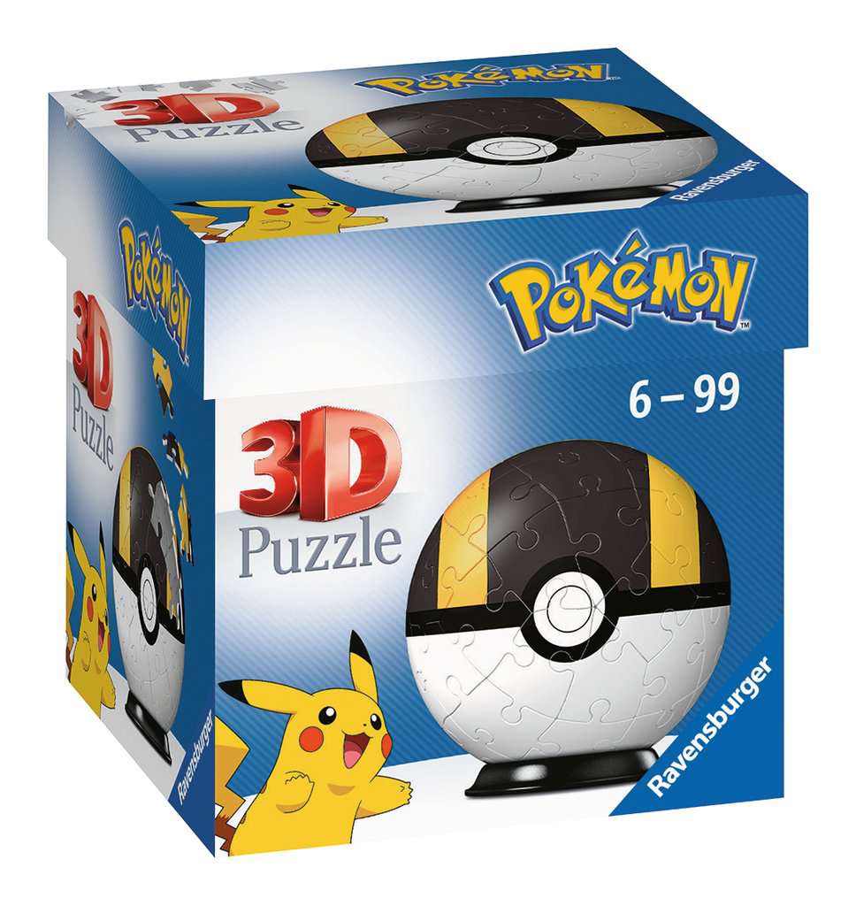 POKEMON - Puzzle 3D - Hyper Ball 54p