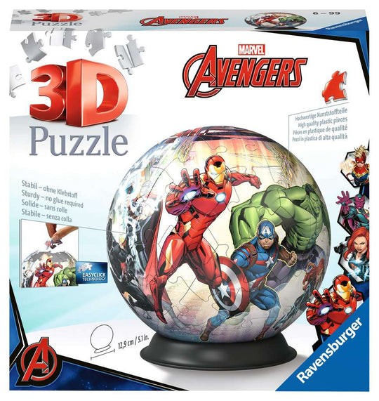 MARVEL - Avengers - Puzzle 3D - Round 72p