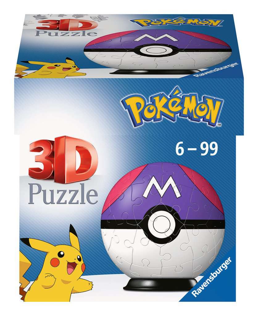 POKEMON - Puzzle 3D - Master Ball 54p