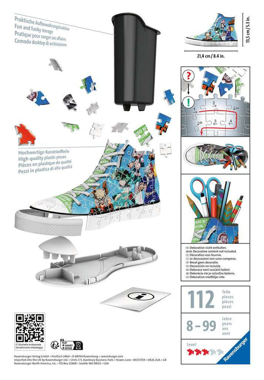 MY HERO ACADEMIA - Puzzle 3D - Sneaker 108p