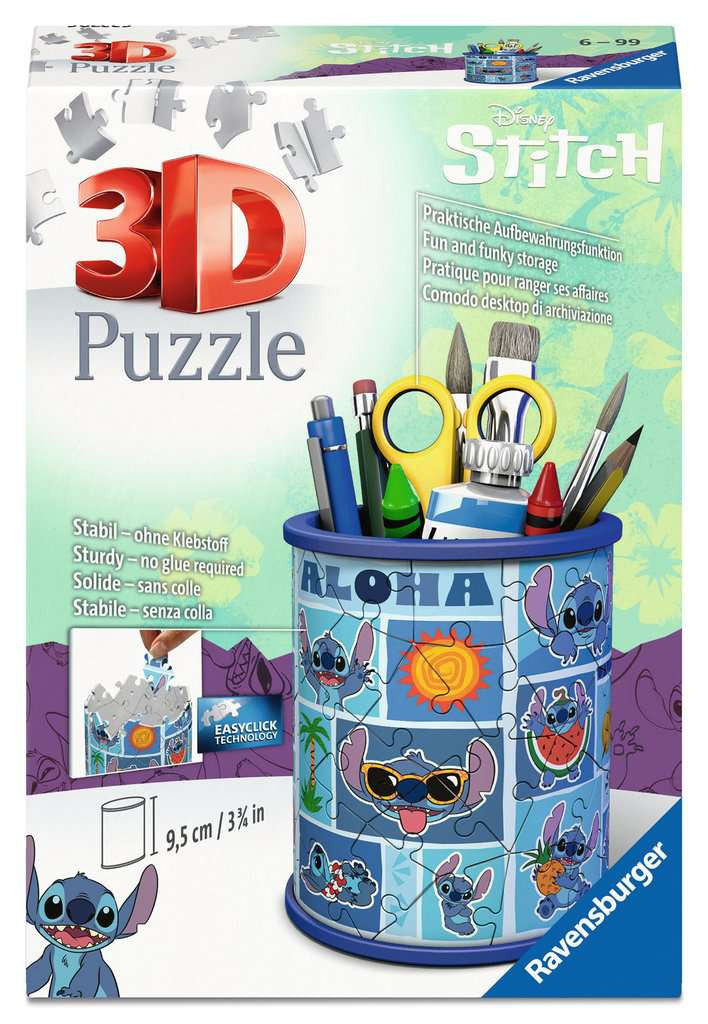 DISNEY - Stitch - Puzzle 3D - Pencil Cup 54p