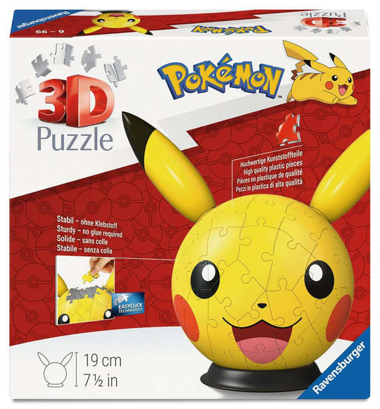 POKEMON - Puzzle 3D 72p - Pikachu