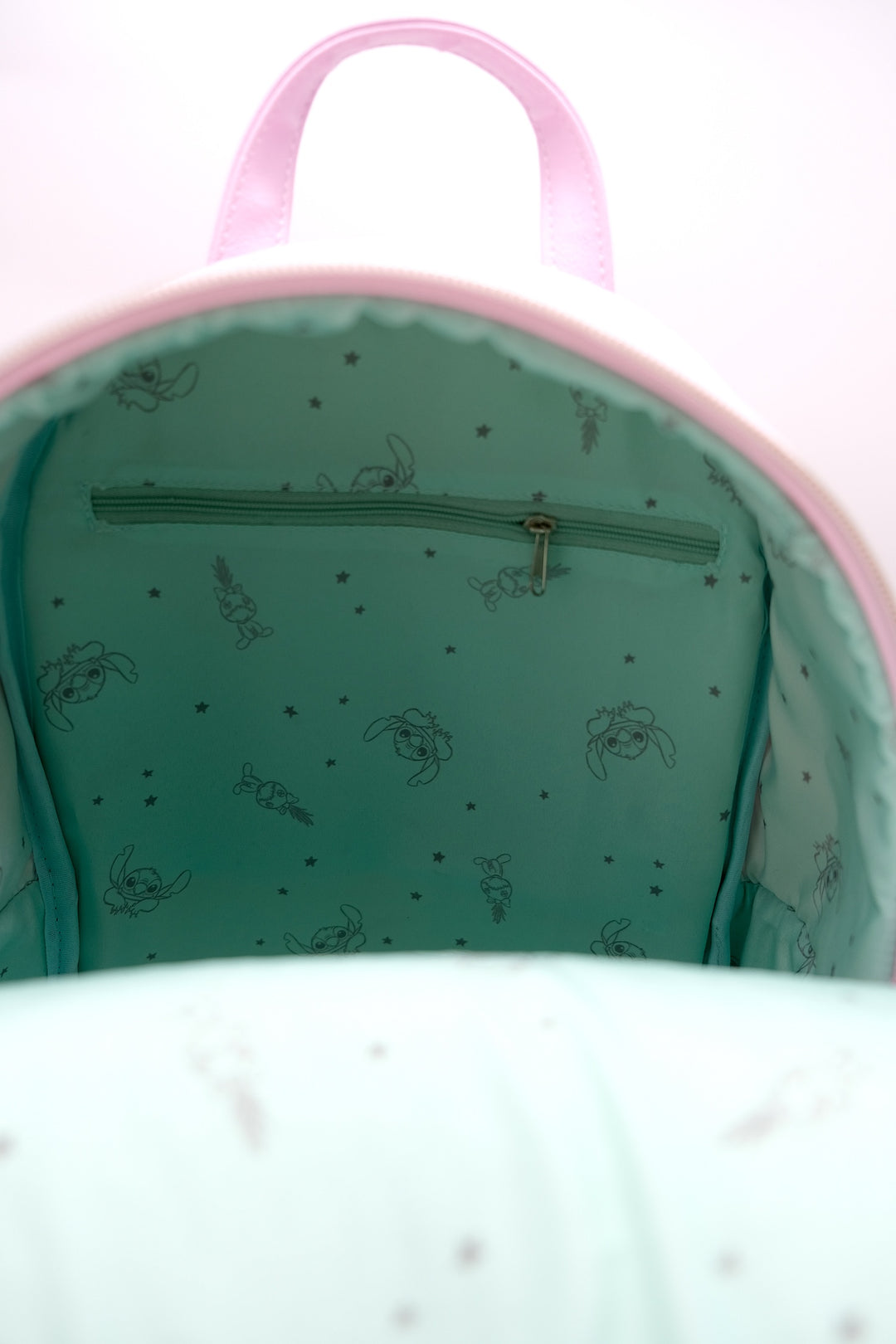 STITCH & ANGEL - Fashion Duo Pink Corduroy BackPack - '32x25x14cm'