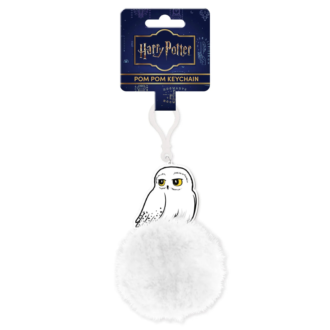 HARRY POTTER - Hedwig - 'Pom Pom' Keychain