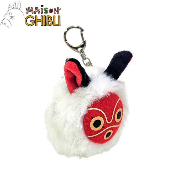 PRINCESS MONONOKE - San's Mask - Fuwafuwa Mini purse 8.5cm