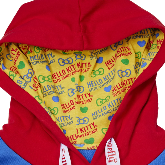 HELLO KITTY - 50th Anniversary - Hoodie Unisex Loungefly (XL)