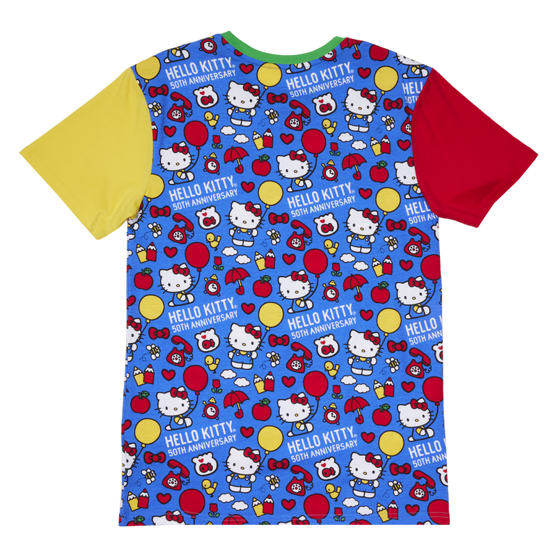 HELLO KITTY - 50th Anniversary - T-Shirt Unisex Loungefly (S)