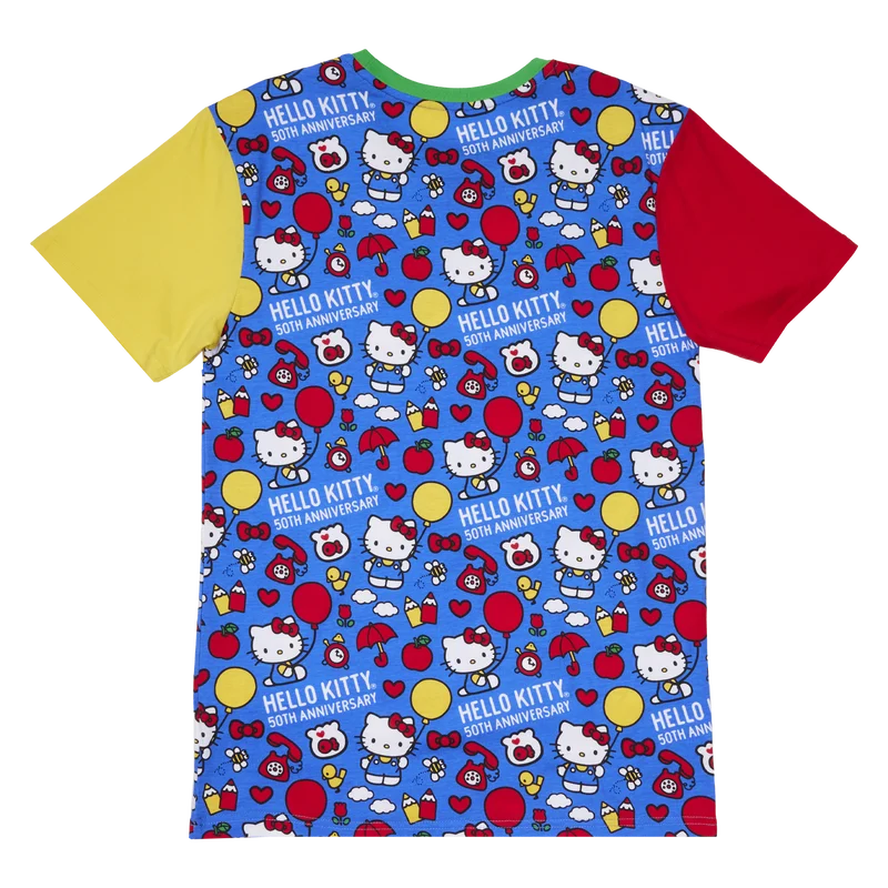 HELLO KITTY - 50th Anniversary - T-Shirt Unisex Loungefly (M)