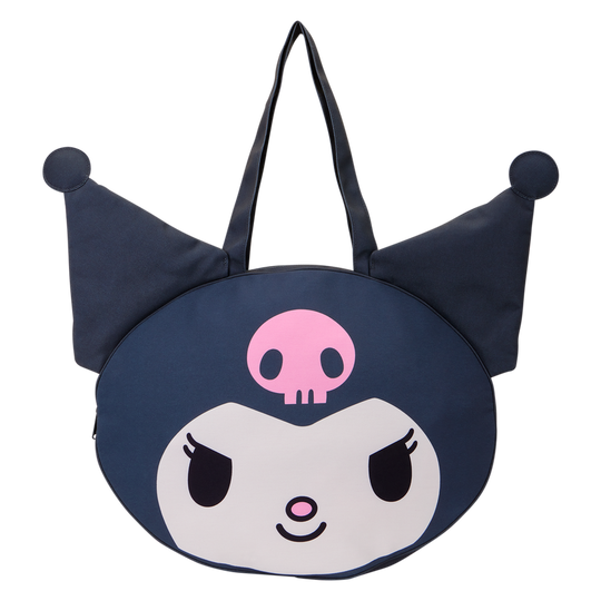 SANRIO - Kuromi - Oversize Canvas Tote Bag LoungeFly