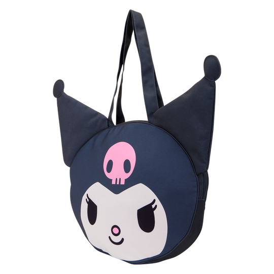 SANRIO - Kuromi - Oversize Canvas Tote Bag LoungeFly