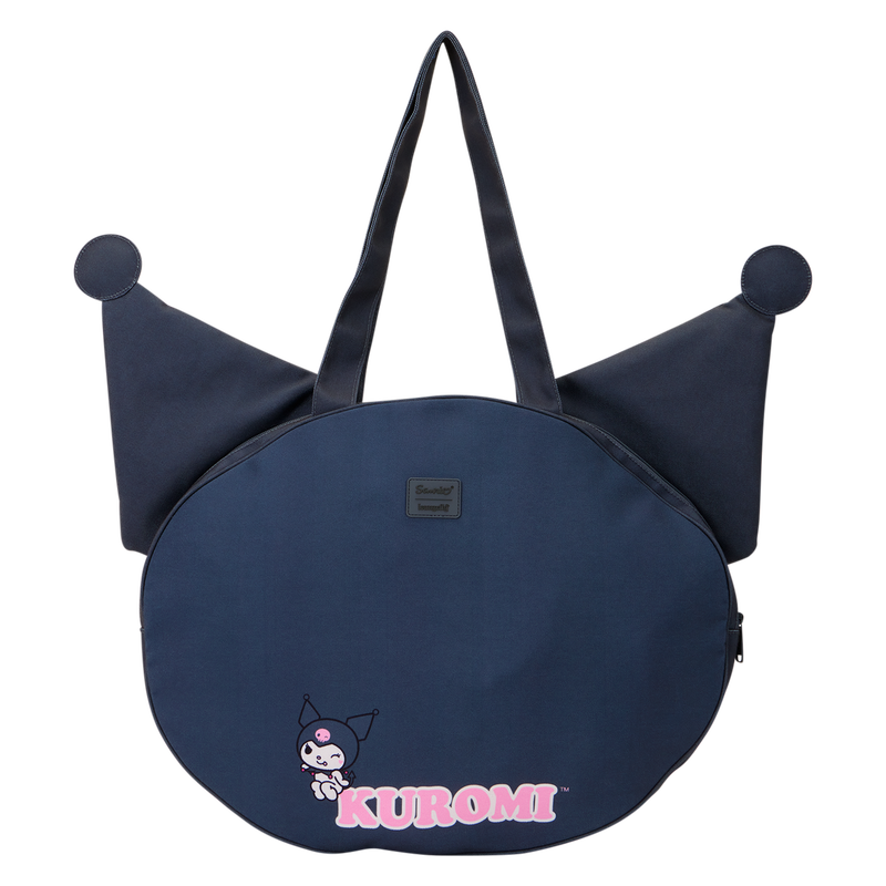 SANRIO - Kuromi - Oversize Canvas Tote Bag LoungeFly