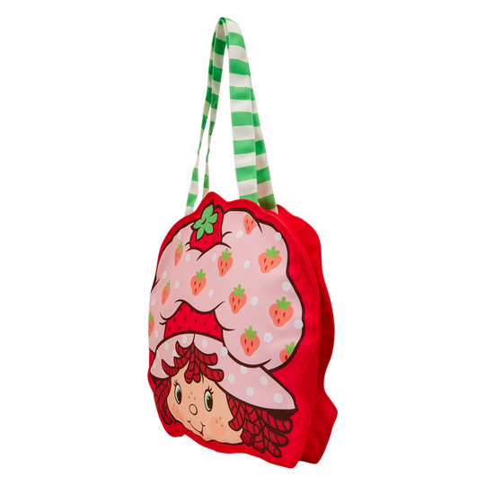 STRAWBERRY SHORTCAKE - Oversize Canvas Tote Bag LoungeFly