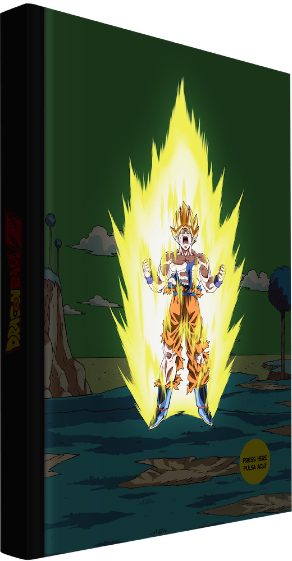 DRAGON BALL Z - Namek Final Battle - Notebook with Light "15x25x3cm"