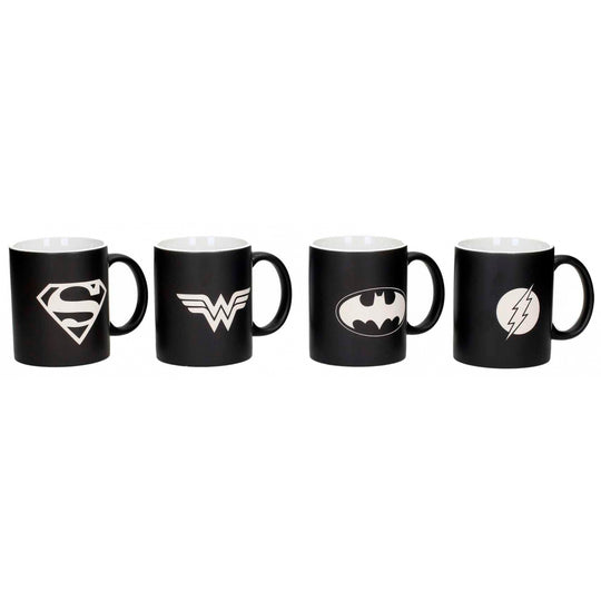 DC - Logo - Set of 4 Ceramic Mug "30x24x9cm"