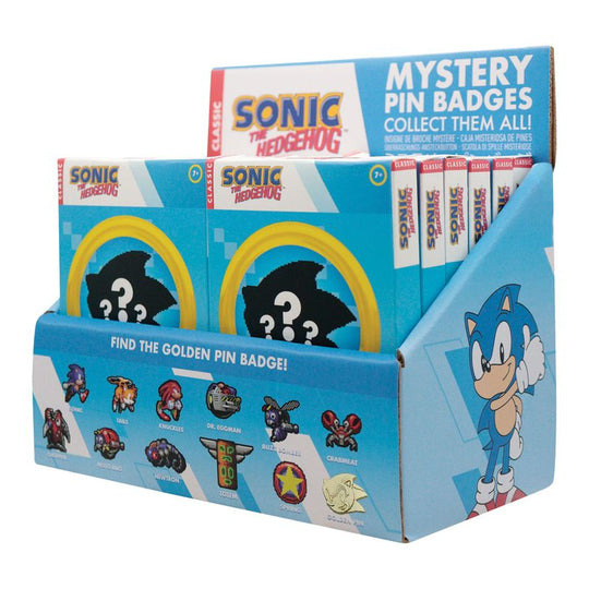 SONIC - Mystery Box of 12 Pin Badge