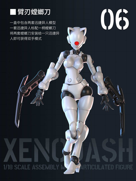 SHEIK MAINLAND - Xenodash (White) - Model Kit 1/18