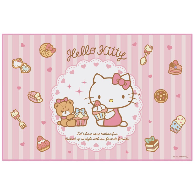 HELLO KITTY - Sweety Pink - Picnin Tablecloth 90x60cm