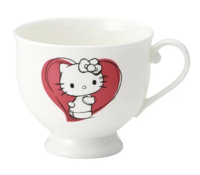 HELLO KITTY - Hello Kitty - Cup and saucer "Bone China" 240ml