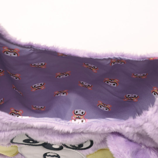 SANRIO - Kuromi - Mini Fur Tote bag