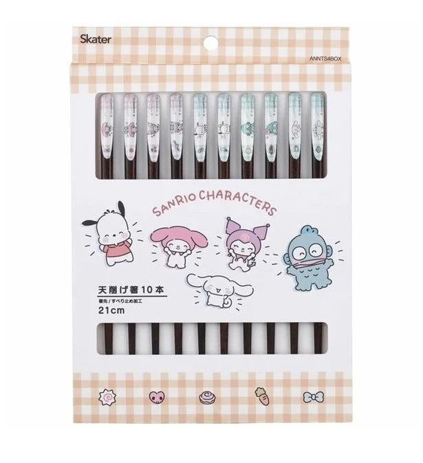 SANRIO - Set of 10 collectible chopsticks 21cm